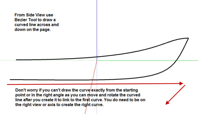Draw Side/Bottom Curve